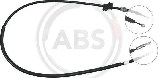 A.B.S. K10167 - Cable, parking brake autospares.lv