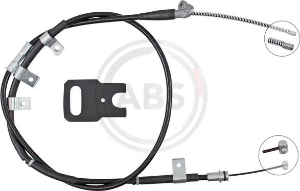 A.B.S. K10130 - Cable, parking brake autospares.lv