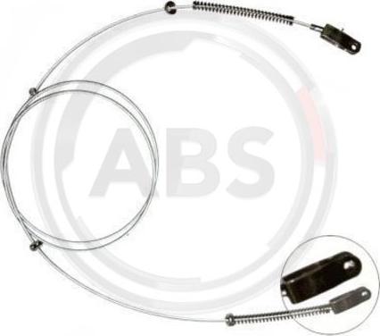 A.B.S. K10126 - Cable, parking brake autospares.lv