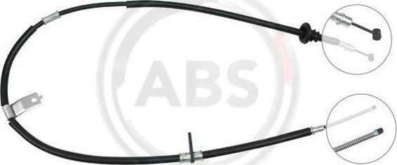 A.B.S. K10898 - Cable, parking brake autospares.lv