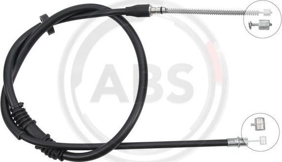 A.B.S. K10847 - Cable, parking brake autospares.lv