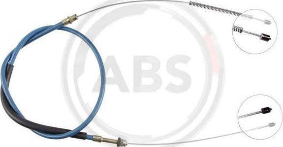 A.B.S. K10866 - Cable, parking brake autospares.lv