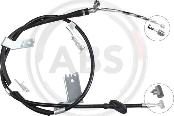 A.B.S. K10398 - Cable, parking brake autospares.lv