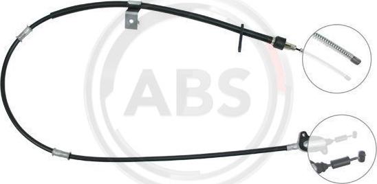 A.B.S. K10347 - Cable, parking brake autospares.lv