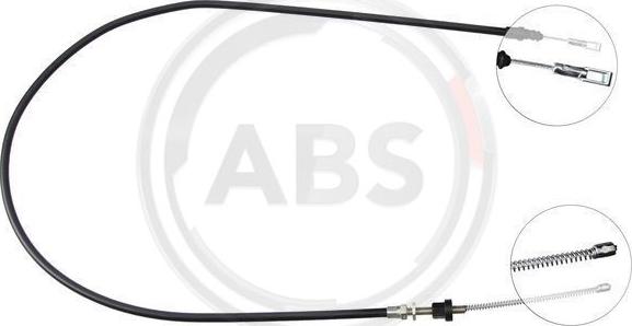 A.B.S. K10366 - Cable, parking brake autospares.lv