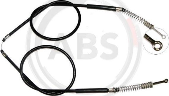 A.B.S. K10295 - Cable, parking brake autospares.lv