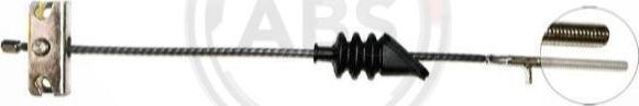 A.B.S. K10281 - Cable, parking brake autospares.lv