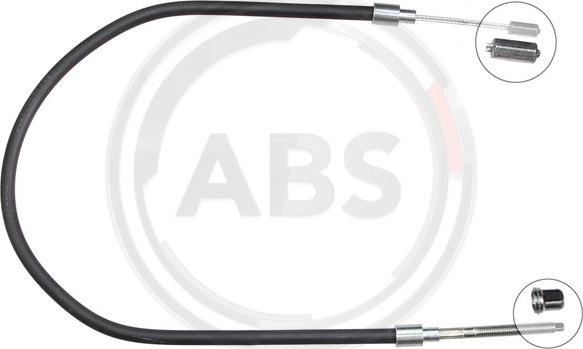 A.B.S. K10237 - Cable, parking brake autospares.lv