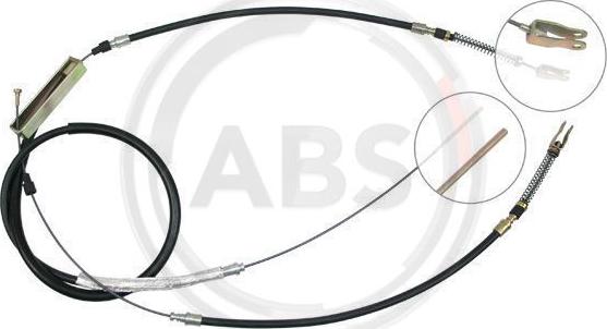 A.B.S. K11475 - Cable, parking brake autospares.lv