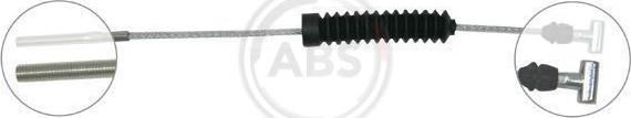 A.B.S. K11561 - Cable, parking brake autospares.lv