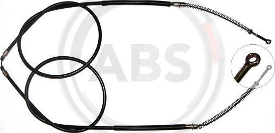 A.B.S. K11515 - Cable, parking brake autospares.lv