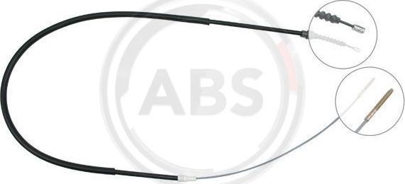 A.B.S. K11536 - Cable, parking brake autospares.lv