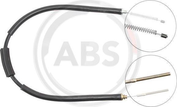 A.B.S. K11678 - Cable, parking brake autospares.lv