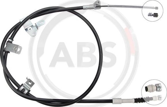 A.B.S. K11028 - Cable, parking brake autospares.lv