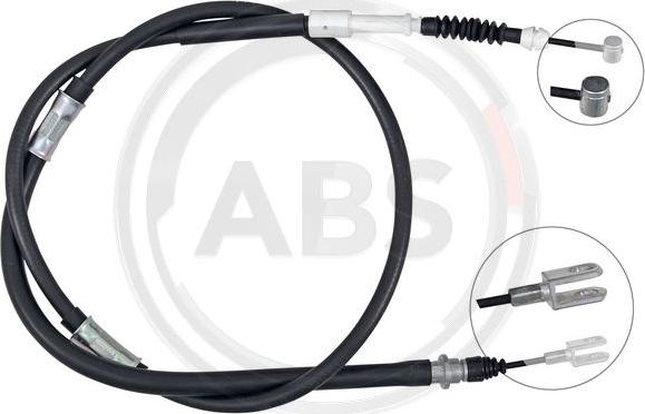 A.B.S. K11164 - Cable, parking brake autospares.lv