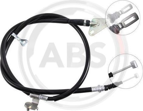 A.B.S. K11108 - Cable, parking brake autospares.lv