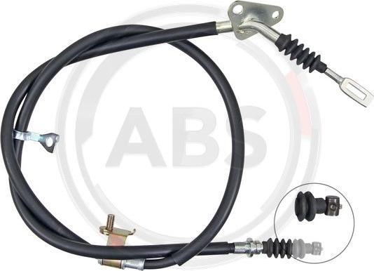 A.B.S. K11117 - Cable, parking brake autospares.lv
