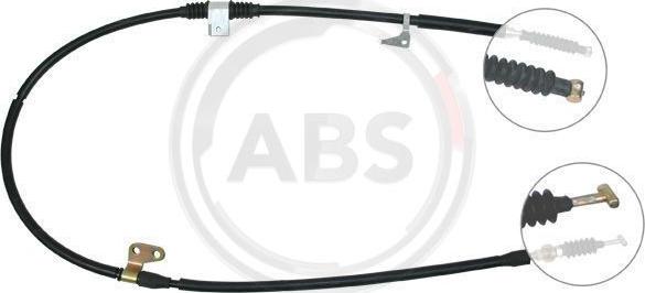 A.B.S. K11188 - Cable, parking brake autospares.lv