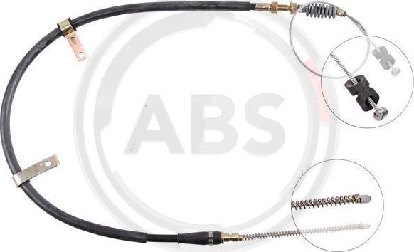 A.B.S. K11138 - Cable, parking brake autospares.lv