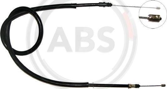 A.B.S. K11126 - Cable, parking brake autospares.lv