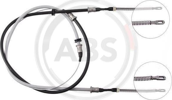 A.B.S. K11345 - Cable, parking brake autospares.lv