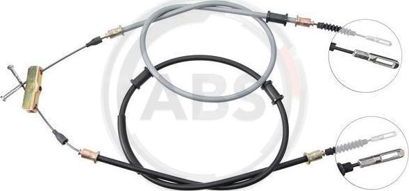 A.B.S. K11305 - Cable, parking brake autospares.lv