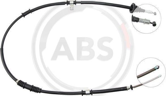 A.B.S. K11337 - Cable, parking brake autospares.lv