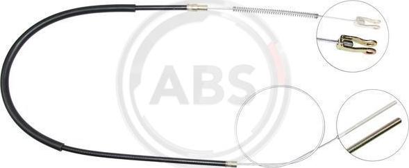 A.B.S. K11216 - Cable, parking brake autospares.lv