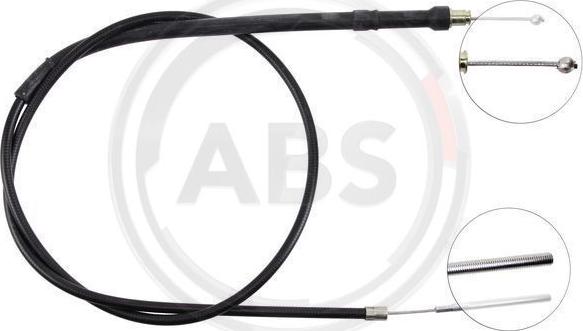 A.B.S. K11236 - Cable, parking brake autospares.lv