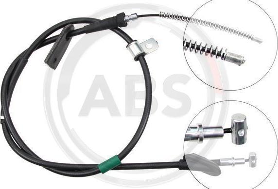 A.B.S. K18828 - Cable, parking brake autospares.lv