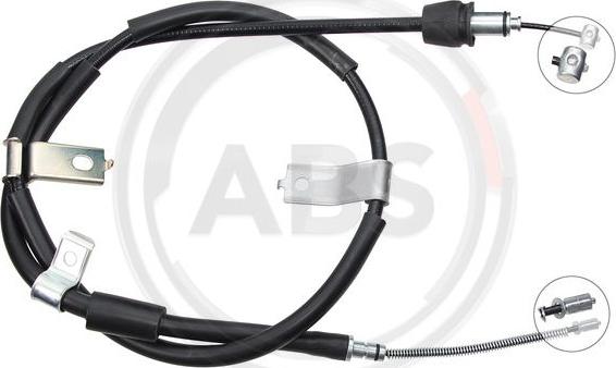 A.B.S. K13996 - Cable, parking brake autospares.lv