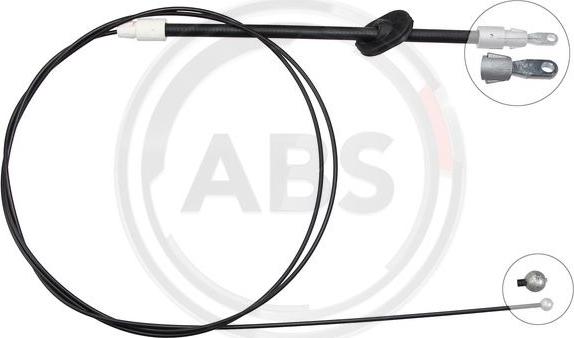 A.B.S. K13966 - Cable, parking brake autospares.lv