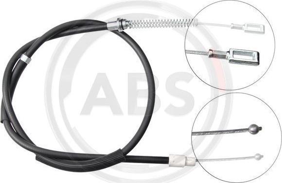 A.B.S. K13426 - Cable, parking brake autospares.lv