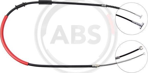 A.B.S. K13137 - Cable, parking brake autospares.lv