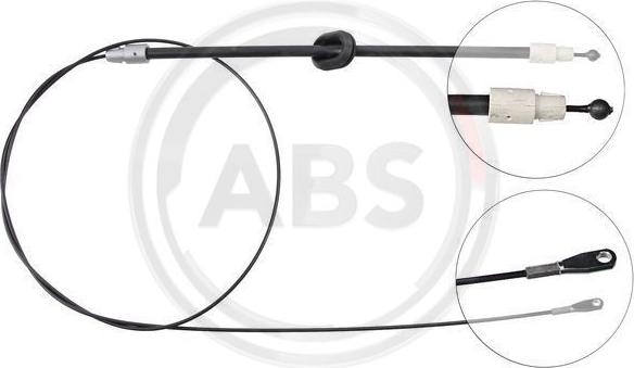 A.B.S. K13311 - Cable, parking brake autospares.lv