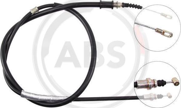 A.B.S. K13387 - Cable, parking brake autospares.lv