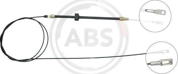 A.B.S. K13231 - Cable, parking brake autospares.lv