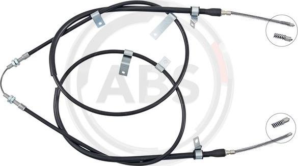 A.B.S. K12445 - Cable, parking brake autospares.lv