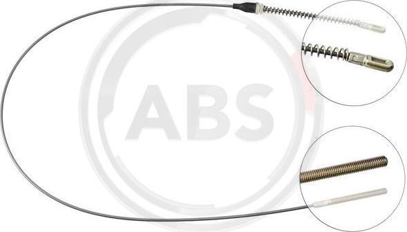 A.B.S. K12068 - Cable, parking brake autospares.lv