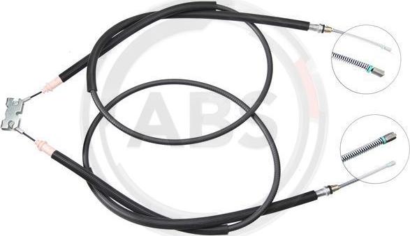 A.B.S. K12035 - Cable, parking brake autospares.lv