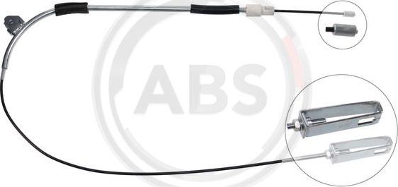 A.B.S. K12191 - Cable, parking brake autospares.lv