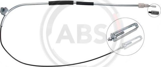 A.B.S. K12311 - Cable, parking brake autospares.lv