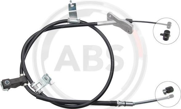 A.B.S. K17367 - Cable, parking brake autospares.lv