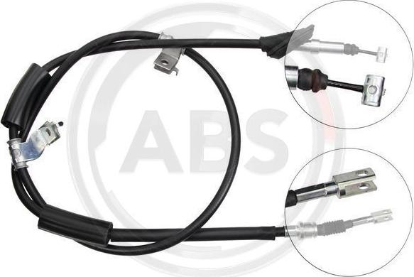 A.B.S. K17327 - Cable, parking brake autospares.lv