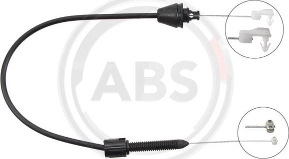 A.B.S. K37450 - Accelerator Cable autospares.lv