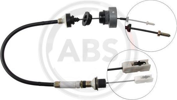 A.B.S. K24960 - Clutch Cable autospares.lv
