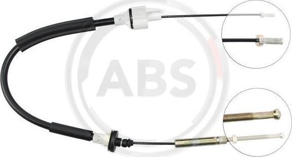 A.B.S. K25380 - Clutch Cable autospares.lv