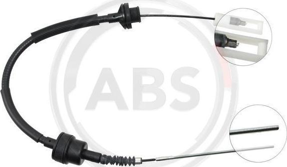 A.B.S. K25220 - Clutch Cable autospares.lv