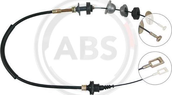 A.B.S. K25270 - Clutch Cable autospares.lv