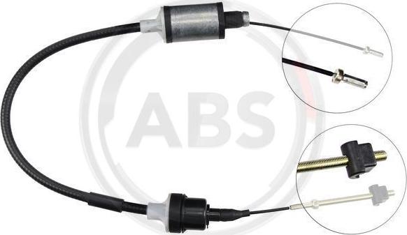 A.B.S. K25730 - Clutch Cable autospares.lv